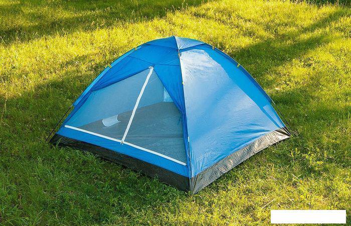 Треккинговая палатка Calviano Acamper Domepack 4 (синий) - фото 3 - id-p225826231