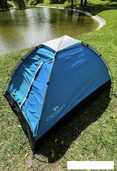 Треккинговая палатка Calviano Acamper Domepack 4 (бирюзовый) - фото 6 - id-p225826239