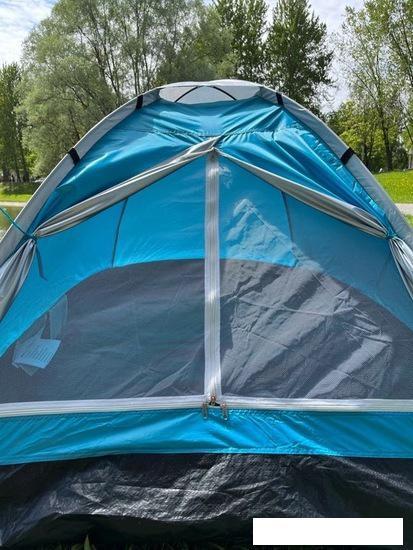 Треккинговая палатка Calviano Acamper Domepack 4 (бирюзовый) - фото 8 - id-p225826239
