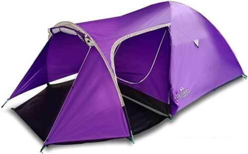 Треккинговая палатка Calviano Acamper Monsun 3 (фиолетовый) - фото 1 - id-p225826243