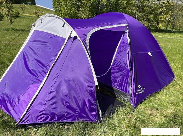 Треккинговая палатка Calviano Acamper Monsun 3 (фиолетовый) - фото 5 - id-p225826243
