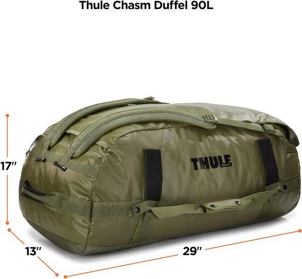 Дорожная сумка Thule Chasm 130L TDSD305 (olivine) - фото 3 - id-p225805468