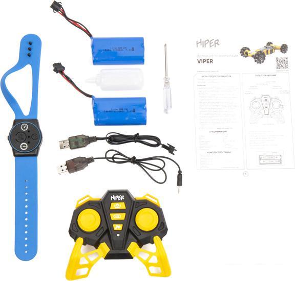 Интерактивная игрушка Hiper Viper HCT-0017 (черный/желтый)