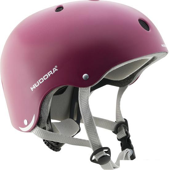 Cпортивный шлем Hudora Skaterhelm 84128 (р. 51-55, розовый) - фото 1 - id-p225809570