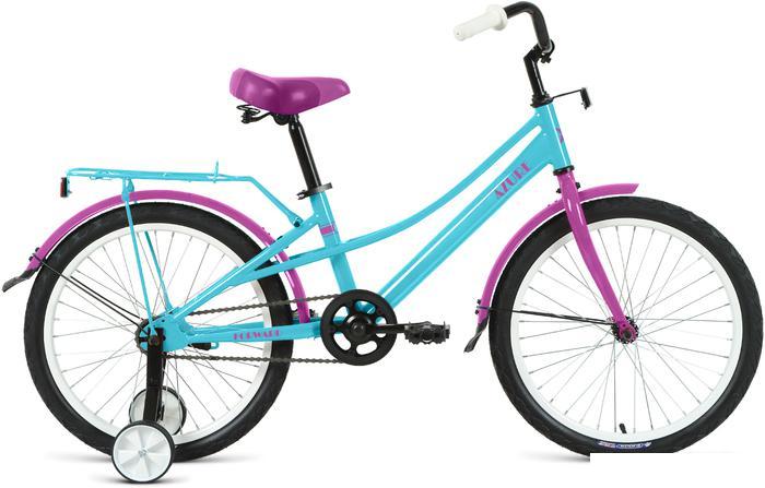 Детский велосипед Forward Azure 18 2023 (голубой) - фото 1 - id-p225806736