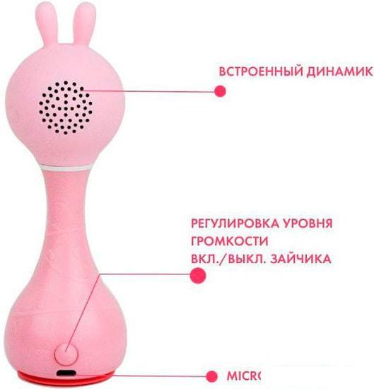 Интерактивная игрушка Alilo Умный зайка R1 60908 (розовый) - фото 4 - id-p225817970