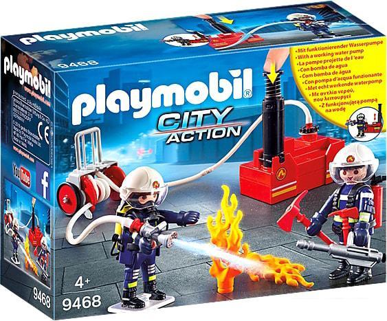 Конструктор Playmobil PM9468 Пожарные с водяным насосом - фото 1 - id-p225816724