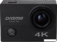 Экшен-камера Digma DiCam 320 DC320 (черный)