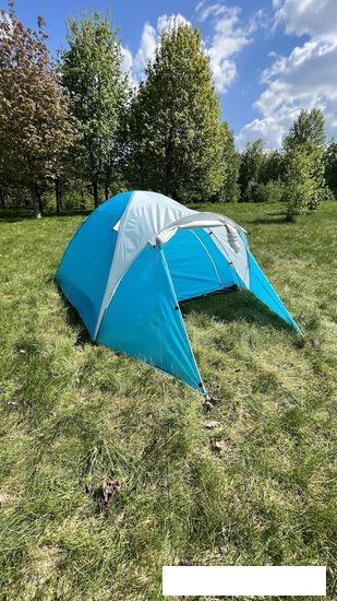 Треккинговая палатка Calviano Acamper Acco 4 (бирюзовый) - фото 7 - id-p225809640