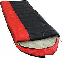 Спальный мешок BalMax Аляска Camping Plus Series 0 (левая молния, красный/черный)
