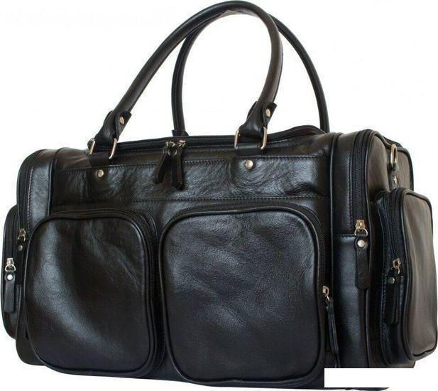 Дорожная сумка Carlo Gattini Classico Bufaloro 4012-01 (черный) - фото 1 - id-p225811165