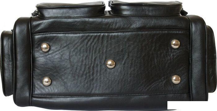 Дорожная сумка Carlo Gattini Classico Bufaloro 4012-01 (черный) - фото 7 - id-p225811165