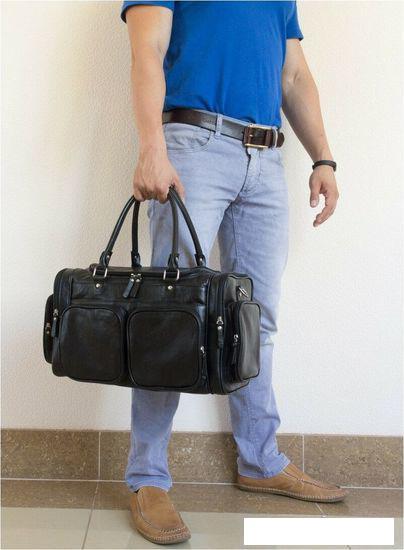 Дорожная сумка Carlo Gattini Classico Bufaloro 4012-01 (черный) - фото 8 - id-p225811165