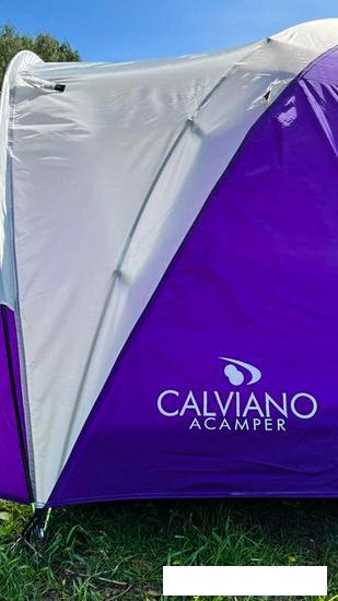 Треккинговая палатка Calviano Acamper Acco 4 (фиолетовый) - фото 5 - id-p225809654
