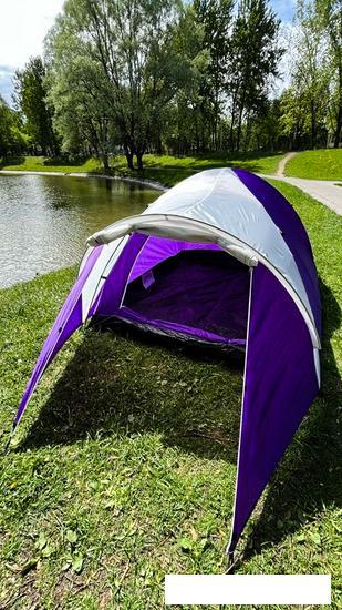 Кемпинговая палатка Calviano Acamper Acco 3 (фиолетовый) - фото 8 - id-p225809672