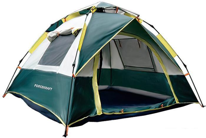 Кемпинговая палатка ForceKraft FK-TENT-2 (зеленый) - фото 1 - id-p225808249