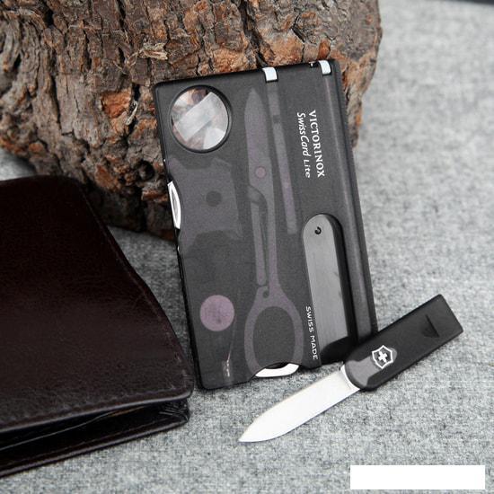 Туристический нож Victorinox SwissCard Lite 0.7333.T3 - фото 5 - id-p226140838