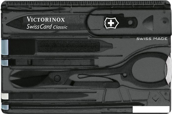 Туристический нож Victorinox SwissCard Classic 0.7133.T3 - фото 1 - id-p226140843