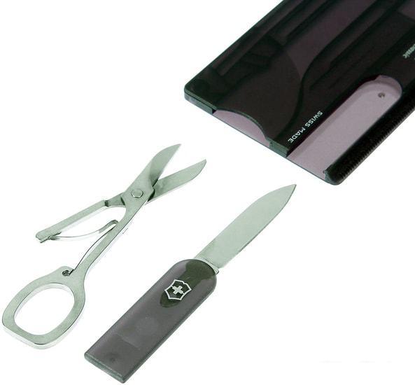 Туристический нож Victorinox SwissCard Classic 0.7133.T3 - фото 5 - id-p226140843