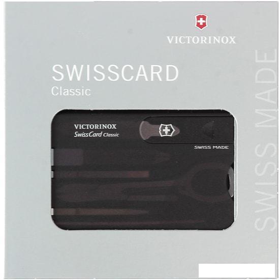 Туристический нож Victorinox SwissCard Classic 0.7133.T3 - фото 7 - id-p226140843