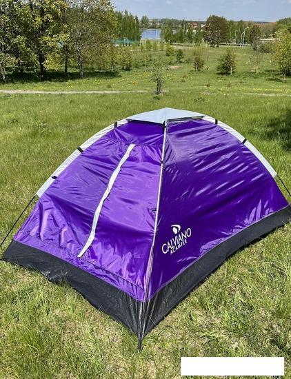 Треккинговая палатка Calviano Acamper Domepack 4 (фиолетовый) - фото 3 - id-p225809676