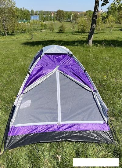 Треккинговая палатка Calviano Acamper Domepack 4 (фиолетовый) - фото 6 - id-p225809676
