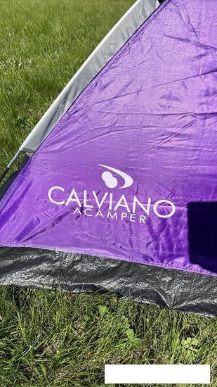 Треккинговая палатка Calviano Acamper Domepack 4 (фиолетовый) - фото 8 - id-p225809676