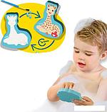 Набор игрушек для ванной SES Creative Для рисования водой My First Sophie La Girafe 14499, фото 3