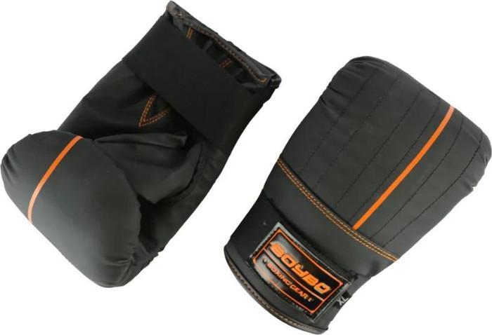 Снарядные перчатки BoyBo B-series S (4 oz, черный/оранжевый) - фото 4 - id-p225826631