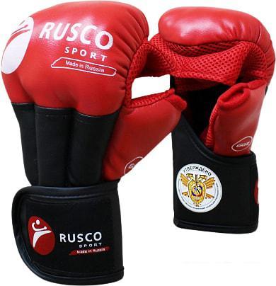 Перчатки для бокса Rusco Sport Pro 10 Oz (красный) - фото 1 - id-p225826636