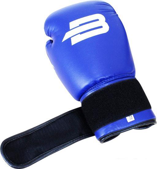 Перчатки для бокса BoyBo Basic (14 oz, синий) - фото 3 - id-p225826642