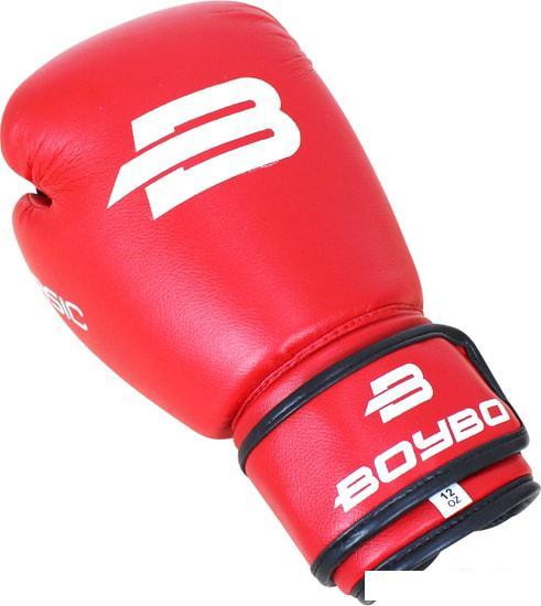Перчатки для бокса BoyBo Basic (2 oz, красный) - фото 2 - id-p225826679