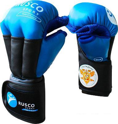 Перчатки для бокса Rusco Sport Pro 4 Oz (синий) - фото 1 - id-p225826681