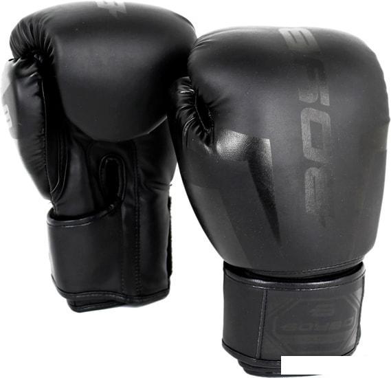 Перчатки для бокса BoyBo Black Edition Flex Stain BGS322 (4 oz, черный)
