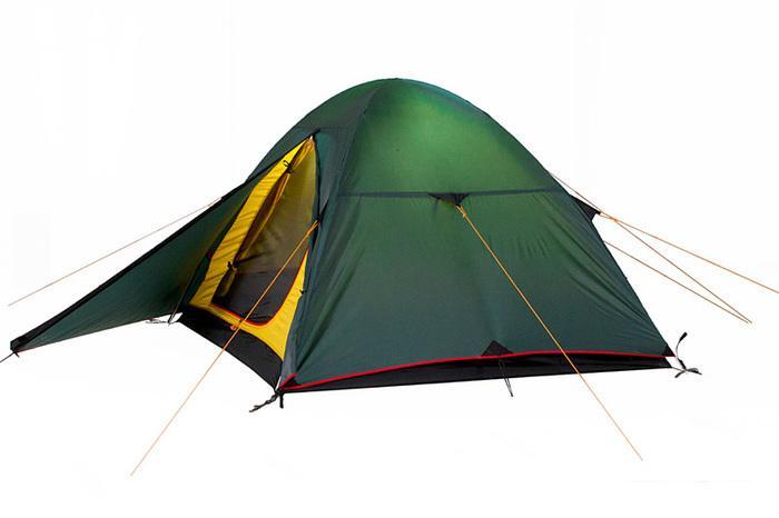 Треккинговая палатка AlexikA Scout 3 Fib (зеленый) - фото 2 - id-p225812570