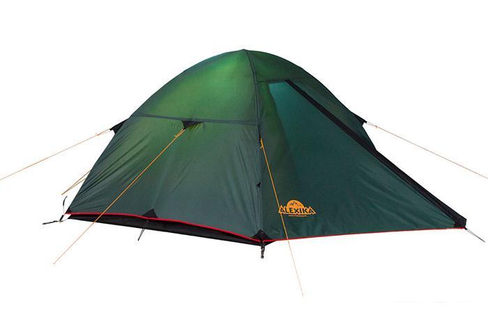 Треккинговая палатка AlexikA Scout 3 Fib (зеленый) - фото 4 - id-p225812570