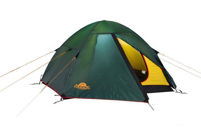 Треккинговая палатка AlexikA Scout 3 Fib (зеленый) - фото 5 - id-p225812570