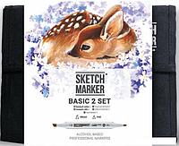 Маркер художественный Sketchmarker Basic 2 36bas2 (36 шт)