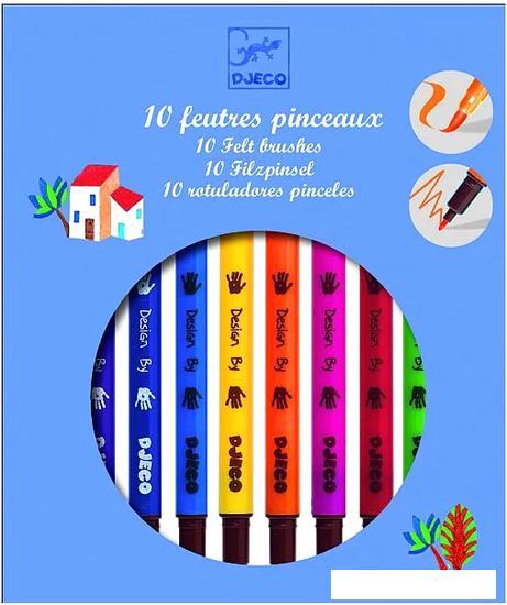 Фломастеры Djeco Двухсторонние 08800 (10 шт)