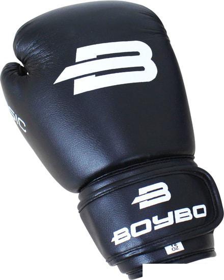 Перчатки для единоборств BoyBo Basic 10 OZ (черный) - фото 2 - id-p225826887