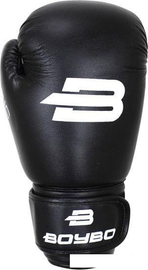 Перчатки для единоборств BoyBo Basic 10 OZ (черный) - фото 5 - id-p225826887