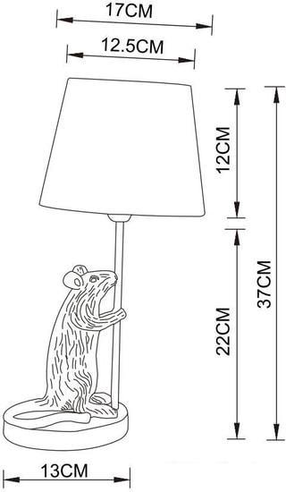 Лампа Arte Lamp Gustav A4420LT-1WH - фото 5 - id-p225803445
