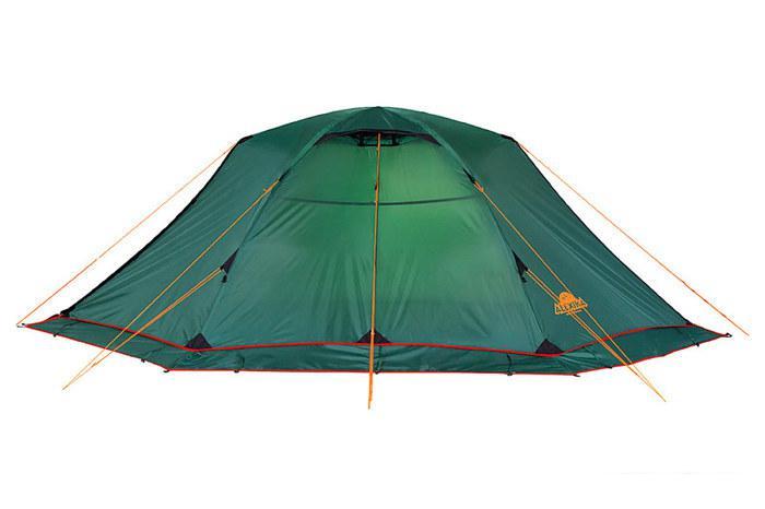 Треккинговая палатка AlexikA Rondo 4 Plus Fib (зеленый) - фото 5 - id-p225812615