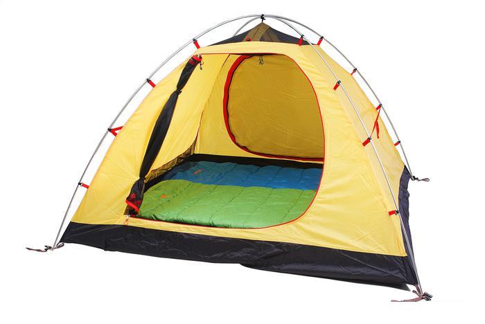 Треккинговая палатка AlexikA Rondo 4 Plus Fib (зеленый) - фото 8 - id-p225812615