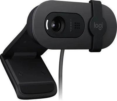 Web-камера Logitech HD Webcam Brio 90, графитовый [960-001581] - фото 3 - id-p225431095