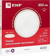 Светодиодная панель EKF 300 мм 24W Connect