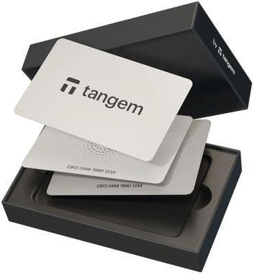 Криптокошелек TANGEM Wallet White 2.0 Pack of 3, Мультивалютный, NFC, EAL6+, Android, iOS, набор из 3 карт - фото 3 - id-p225963235