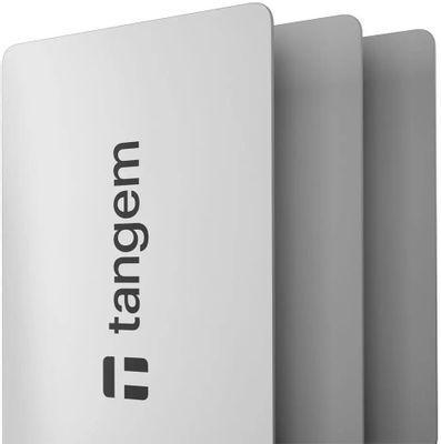 Криптокошелек TANGEM Wallet White 2.0 Pack of 3, Мультивалютный, NFC, EAL6+, Android, iOS, набор из 3 карт - фото 8 - id-p225963235