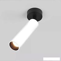 Точечный светильник Elektrostandard Diffe 85239/01 (белый/черный)