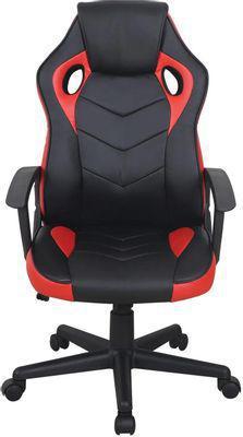 Кресло игровое BRABIX Fighter GM-008, на колесиках, эко.кожа, 1шт. в комплекте черный/красный [532506] - фото 5 - id-p225963242